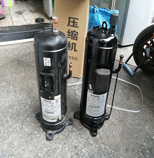 汉南中央空调压缩机的更换维修